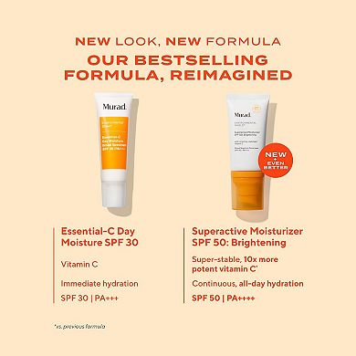Superactive Brightening Moisturizer SPF 50 with Vitamin C