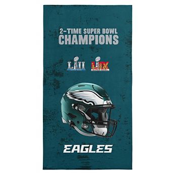 Philadelphia Eagles Super Bowl LIX Champions Beach Towel