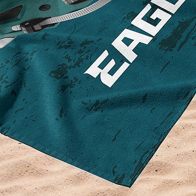 Philadelphia Eagles Super Bowl LIX Champions Beach Towel