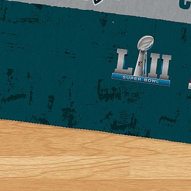 Philadelphia Eagles Super Bowl LIX Champions Machine Washable Area Rug