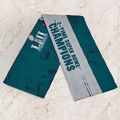Philadelphia Eagles Super Bowl LIX Champions Fan Towel 2-Pack