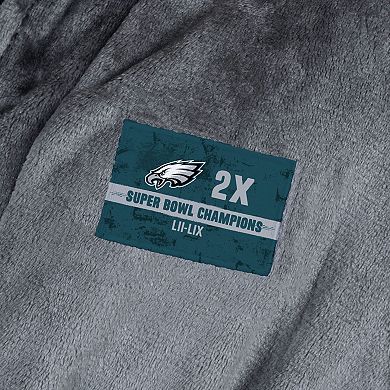 Adult Philadelphia Eagles Super Bowl LIX Champions Reign L/XL Bath Robe