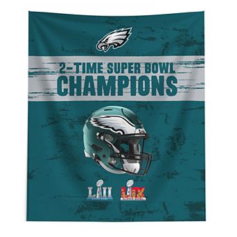 Philadelphia Eagles Super Bowl LIX Champion Legends Hanging Tapestry Wall Decor
