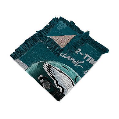 Philadelphia Eagles Super Bowl LIX Champion Powerhouse Woven Tapestry