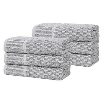 SUPERIOR Juno Cotton Blend 6 pc Hand Towel Set