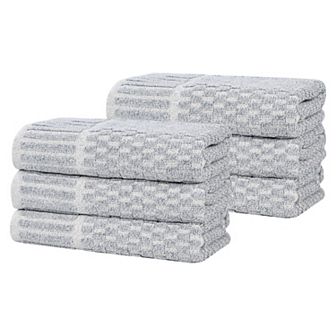 SUPERIOR Juno Cotton Blend 6 pc Hand Towel Set