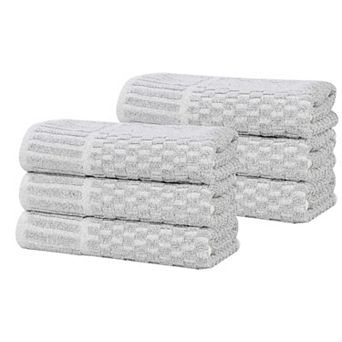 SUPERIOR Juno Cotton Blend 6 pc Hand Towel Set