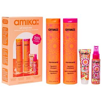 amika Soft Strand Stars Nourishing Shampoo + Conditioner Set
