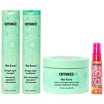 amika Super Strands Strength Repair Hair Routine Set
