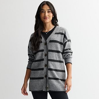 Women's Sonoma Goods For Life® Striped Tunic Cardigan