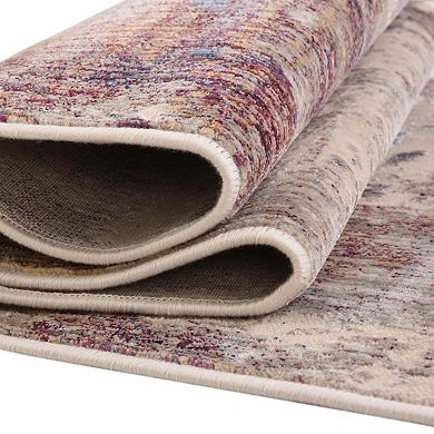 Unique Loom Cloud Deepa Throw Rug