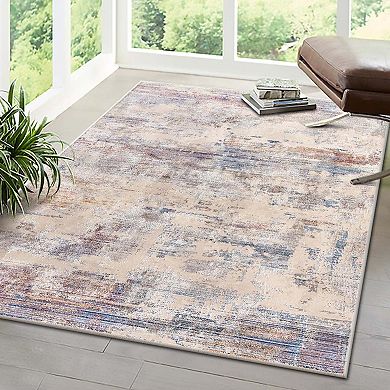 Unique Loom Cloud Deepa Throw Rug