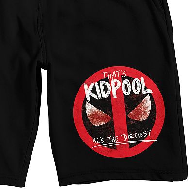 Men's Deadpool 3 Kidpool Pajama Shorts