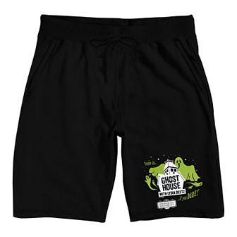 Men's Beetlejuice Ghost Pajama Shorts