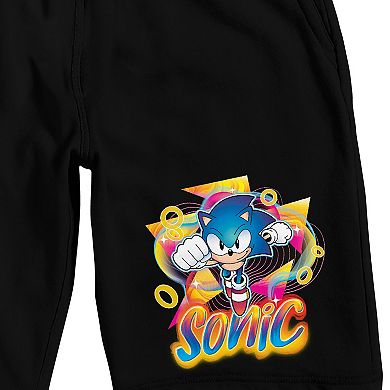Men's Sonic The Hedgehog Pajama Shorts