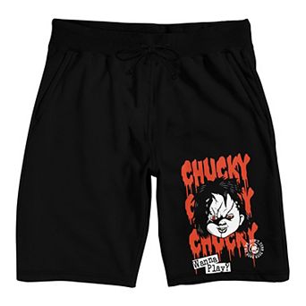 Men's Chucky Repeat Name Pajama Shorts
