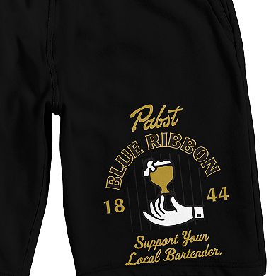 Men's Pabst Blue Ribbon Pajama Shorts