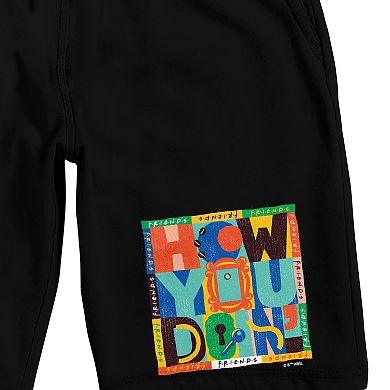 Men's Friends How You Doin Pajama Shorts