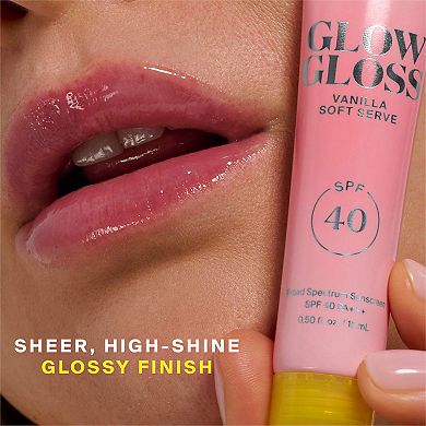Glow Gloss SPF 40 Lip Balm with Peptides and Shea Butter