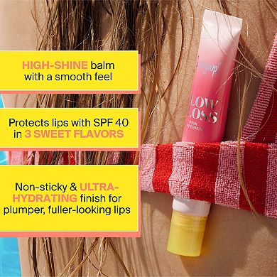 Glow Gloss SPF 40 Lip Balm with Peptides and Shea Butter