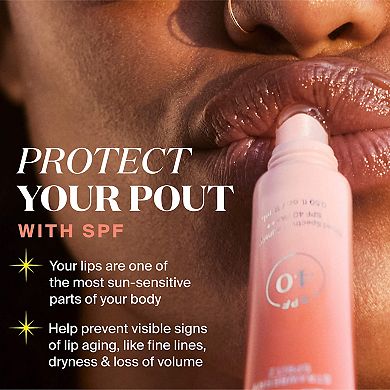 Glow Gloss SPF 40 Lip Balm with Peptides and Shea Butter