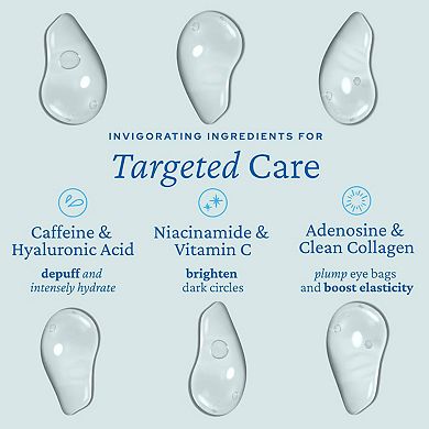 Aqua Bomb Depuffing Eye Gel with Caffeine + Hyaluronic Acid