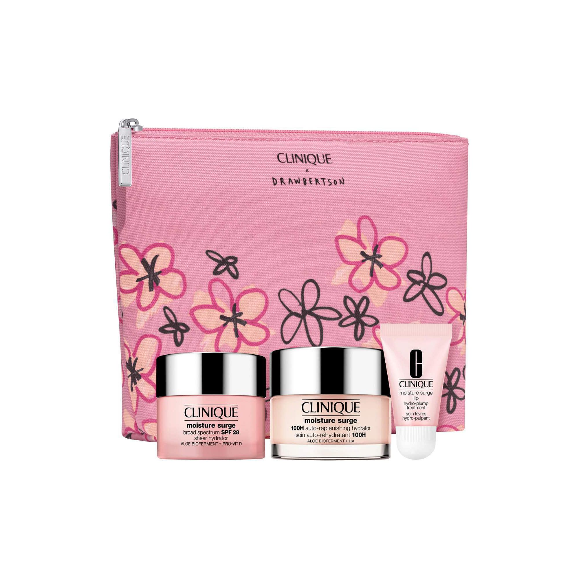 CLINIQUE Glow from AM to PM Hydrating Moisturizer & Lip Gift Set, Size: 12 