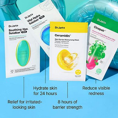 Dr.Jart+ X Art Start Hydrating and Soothing Face Mask Value Set