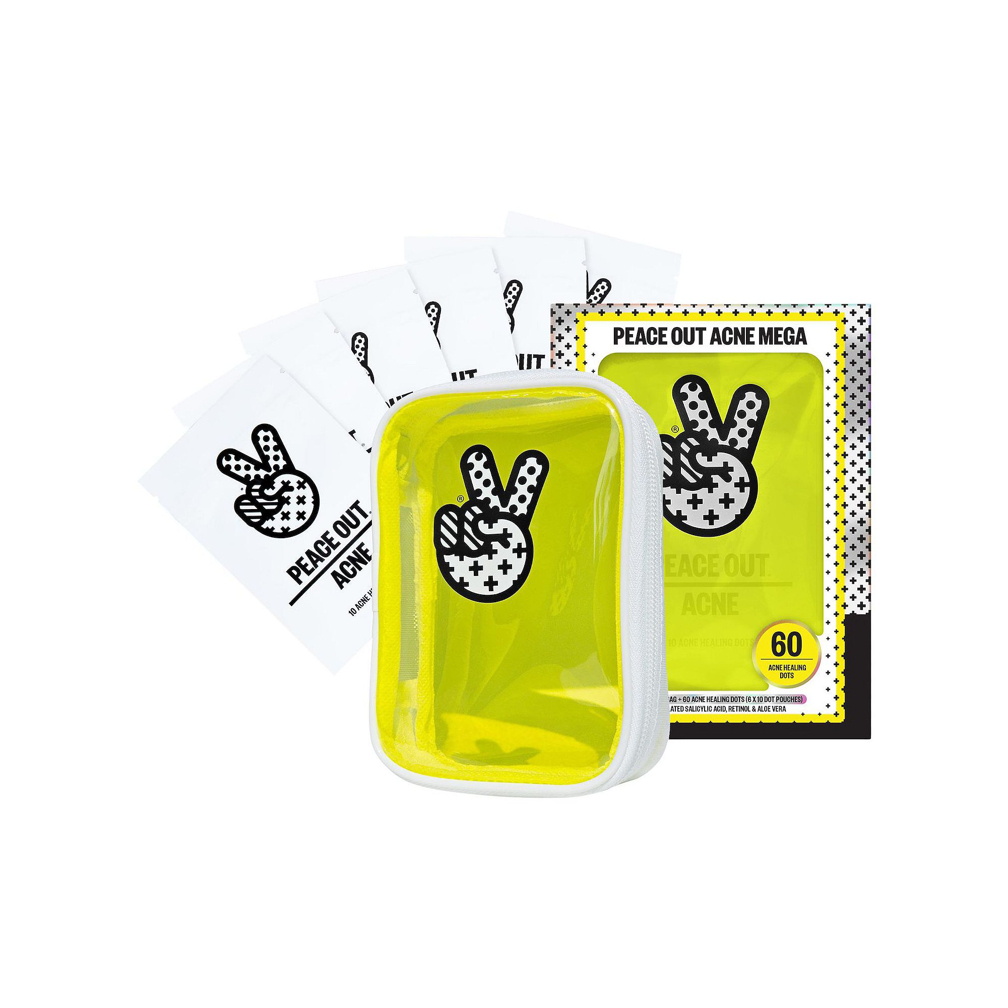 Peace Out Salicylic Acid Acne Healing Dots, Size: 0.025 Oz, None