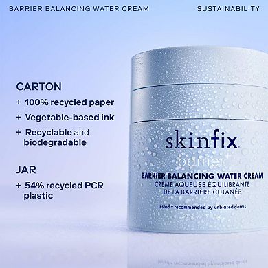 Barrier Balancing Water Cream Moisturizer with Hyaluronic Acid