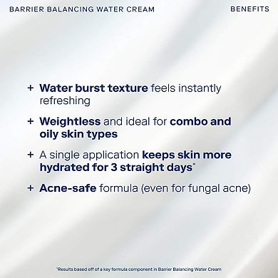 Barrier Balancing Water Cream Moisturizer with Hyaluronic Acid