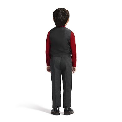 Boys 4-12 IZOD Poplin Vest Set with Tie