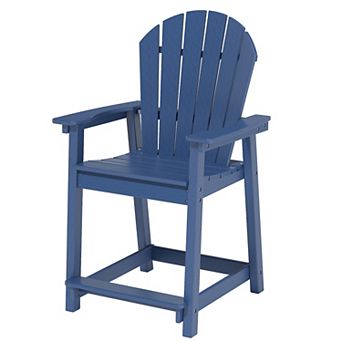 Outdoor Balcony Chair Patio Bar Stool Chair All Weather Bar Chair for Garde