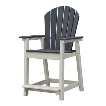 Outdoor Balcony Chair Patio Bar Stool Chair All Weather Bar Chair for Garde