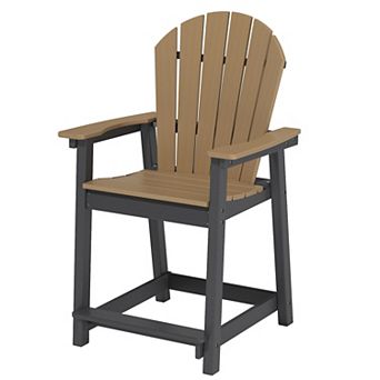 Outdoor Balcony Chair Patio Bar Stool Chair All Weather Bar Chair for Garde