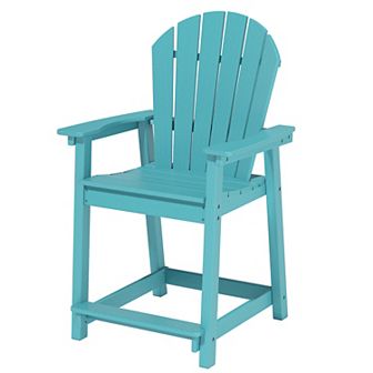 Outdoor Balcony Chair Patio Bar Stool Chair All Weather Bar Chair for Garde