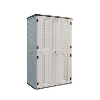 Outdoor Storage Cabinet Waterproof for Garage Storage, Pool Storage, Bike Shed, Garden Shed