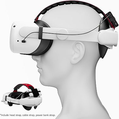 EasySMX Q20 Head Strap Accessories for Quest 2 Comfortable Auto Adjust Headpad