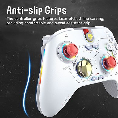 EasySMX X15 PC Controller with Hall Joysticks Hall Triggers RGB Lighting