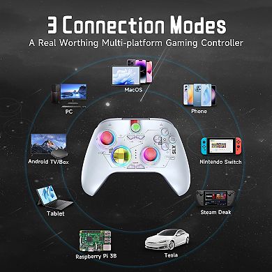 EasySMX X15 PC Controller with Hall Joysticks Hall Triggers RGB Lighting