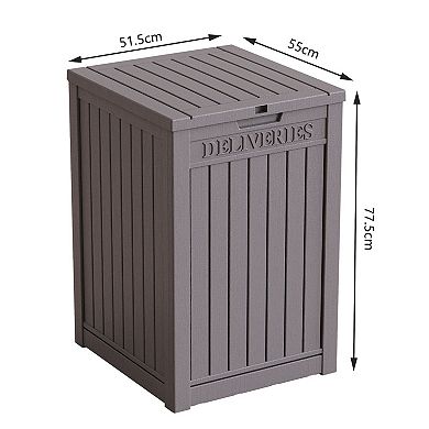 31 Gallon Resin Indoor and Outdoor Storage Box