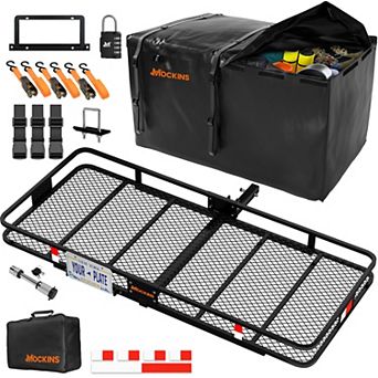 70x30x6 Hitch Carrier Set with License Plate Holder