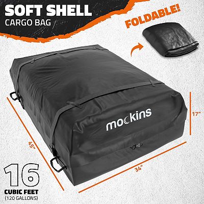 64x39x6 Adjustable Rooftop Basket with Rooftop Bag