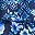 Navy Floral Tile Mix