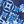 Navy Floral Tile Mix
