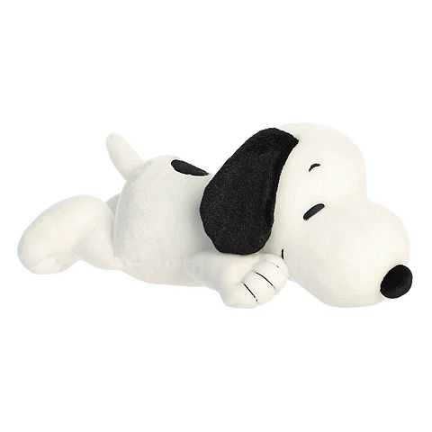 Детские мягкие игрушки Aurora Large White Peanuts Snoopy Laying Adorable Stuffed Animal