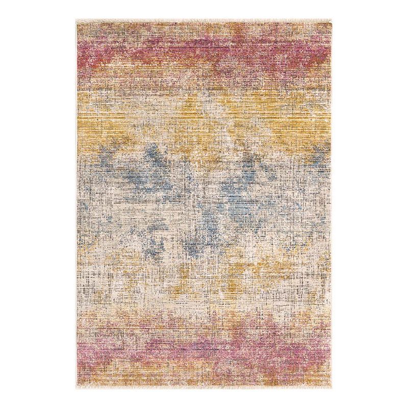Unique Loom Whane Deepa Throw Rug, Multi