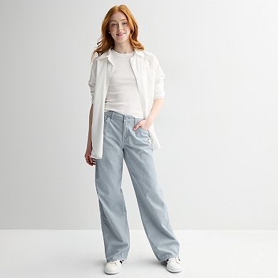 Juniors' SO® Low Rise Baggy Pants