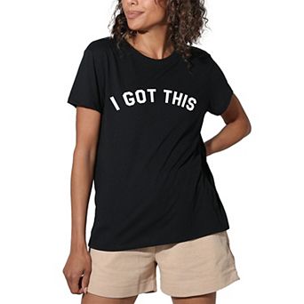 Juniors' Suburban Riot I Got This Loose Graphic Tee