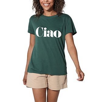 Juniors' Suburban Riot Ciao Loose Graphic Tee